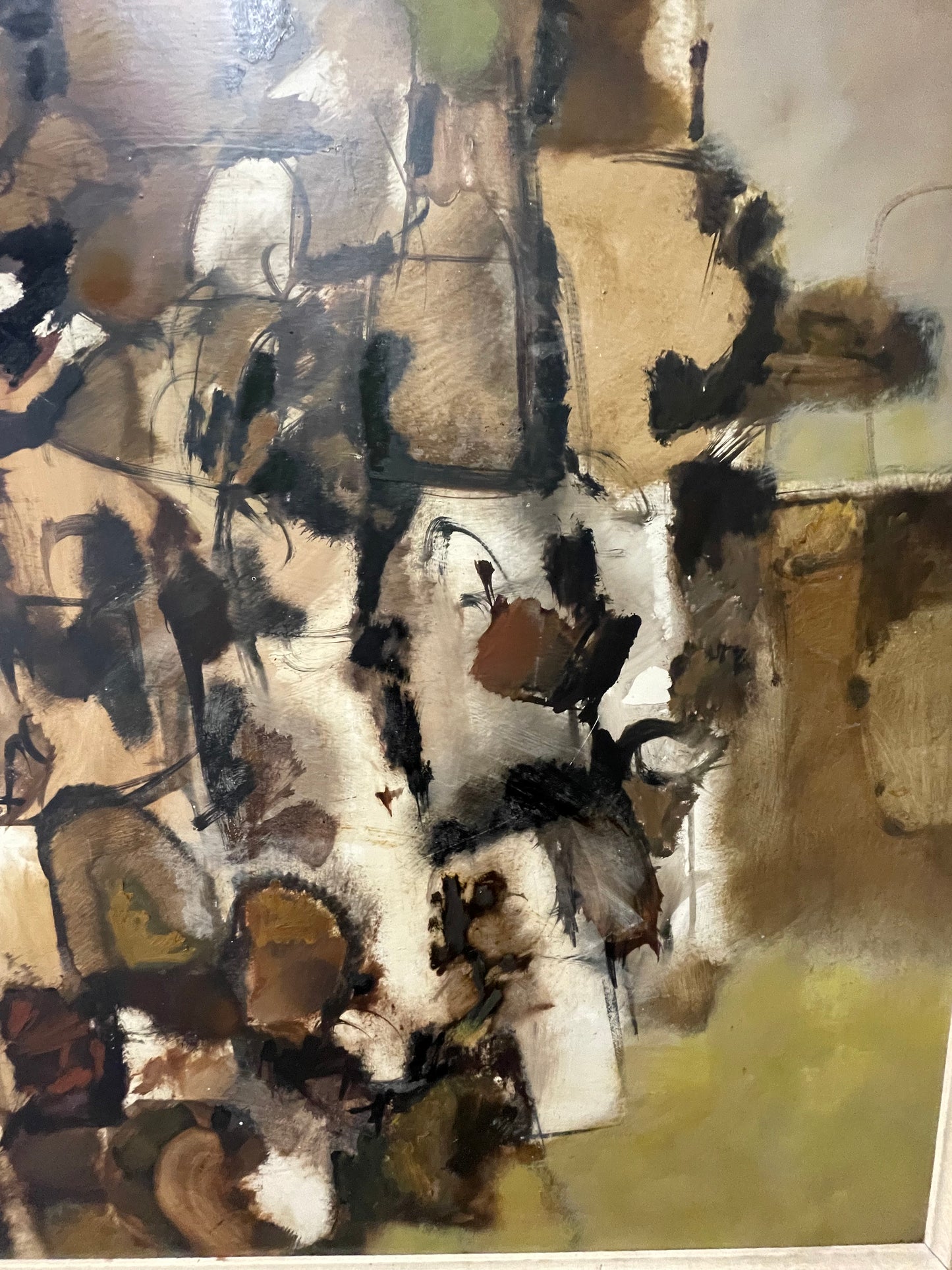 Kazimier Zwig Abstract Oil on canvas