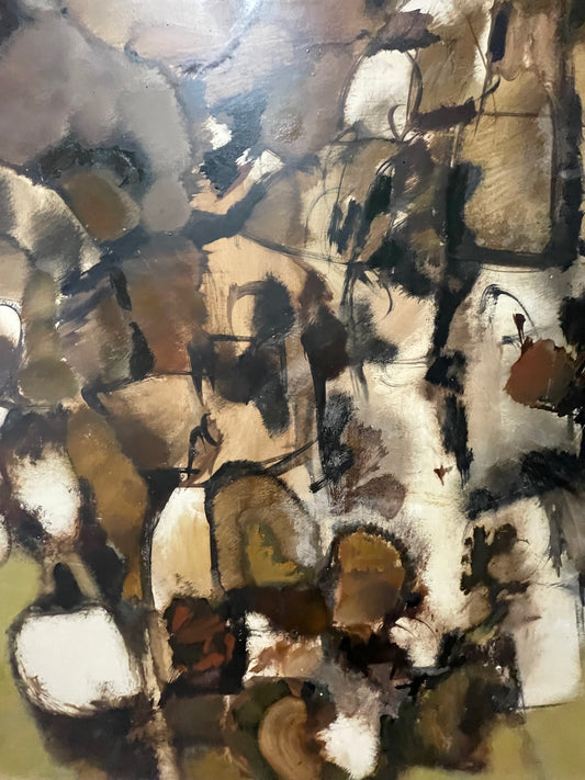 Kazimier Zwig Abstract Oil on canvas