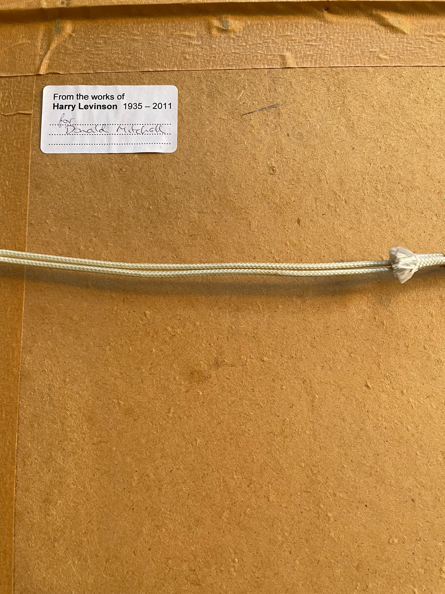 Church by the Water Oil on board by Harry Levinson