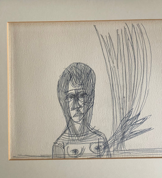 Patrick Hayman Pen and Ink Drawing