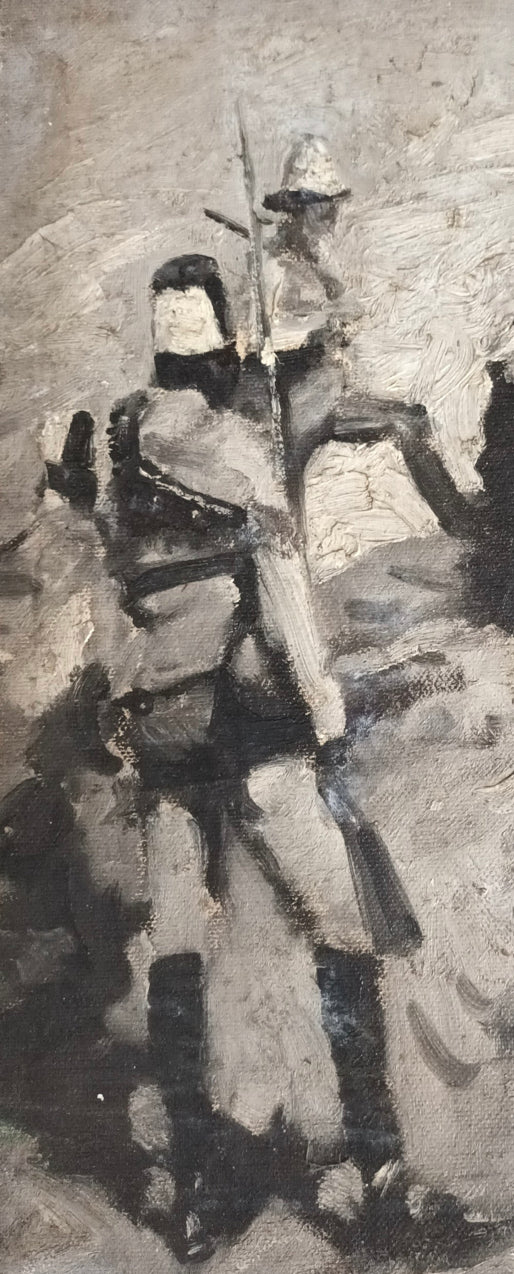 Vereker Monteith Hamilton scozzese n. 1856, Soldati africani in bianco e nero