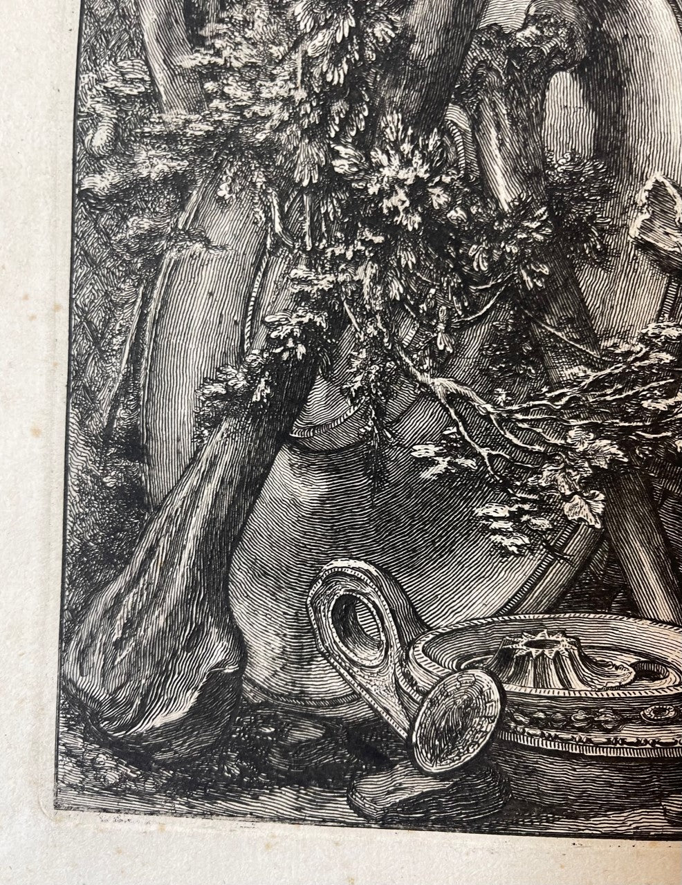 PIRANESI 1720 - 1778 LARGE ETCHING TITLE TO VIEWS OF ROME C1760