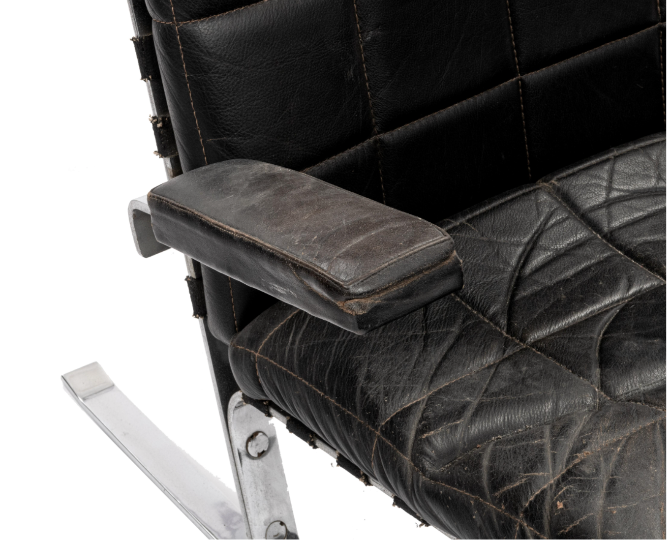 A pair of original 'Grand Joker' armchairs by Olivier Mourgue for Airborne 60's