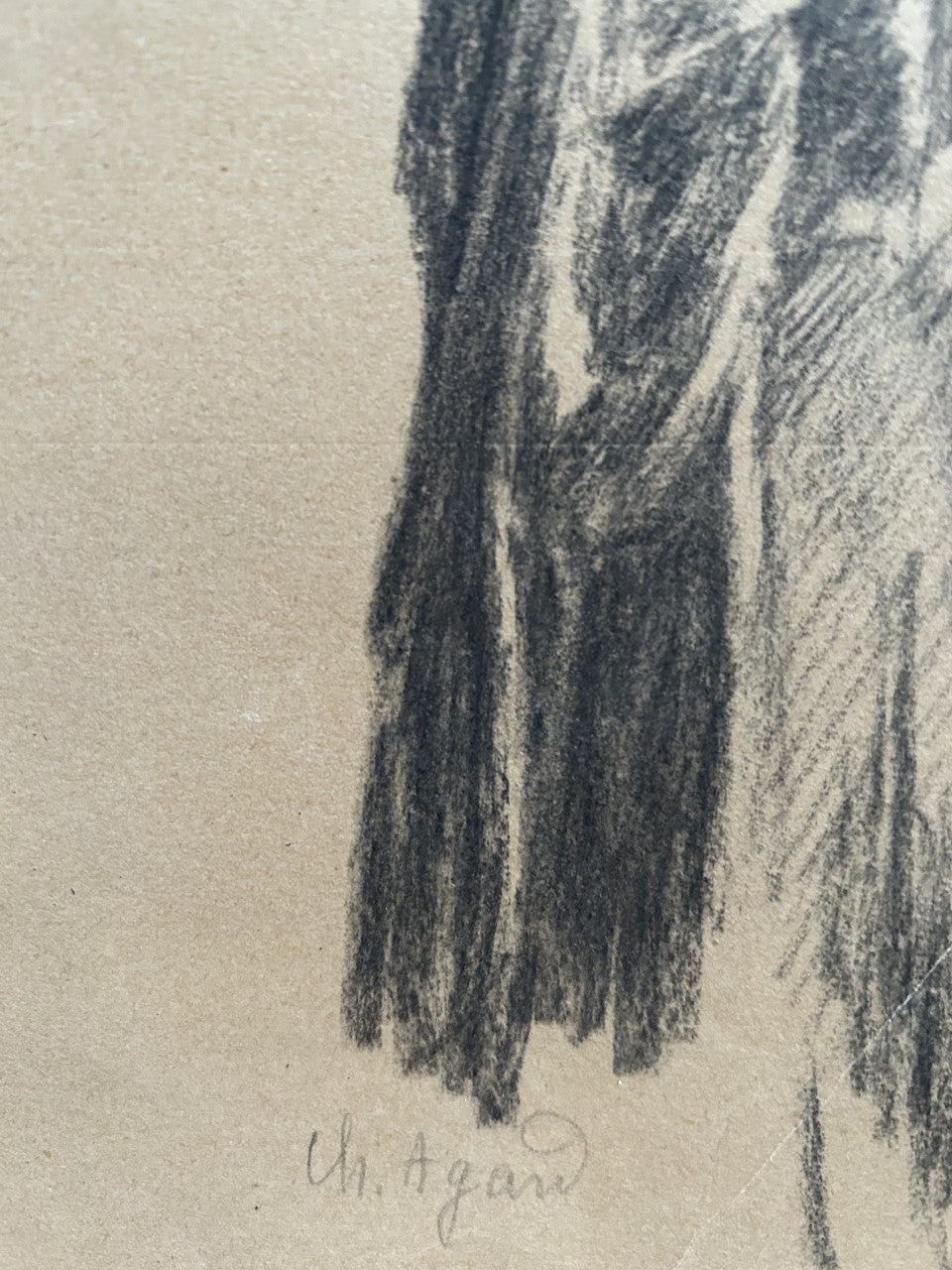 Charles Jean Agard (1866-1950) Drawing