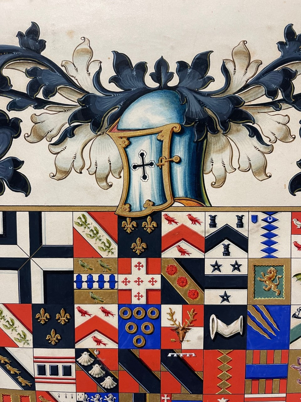 Early 19th Century Armorial Painting