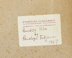 Paradise Isle, oil on canvas by Penelope Fulljames b.1942