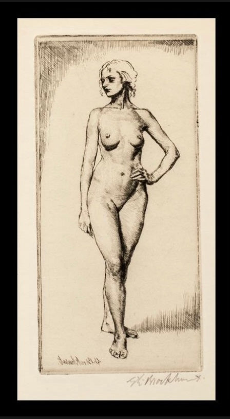 Gerard Leslie Brockhurst British b.1890 "Ursula"