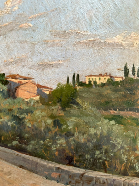 Un Piccolo Olio di Alta Qualità a Bordo di una Veduta Continentale.