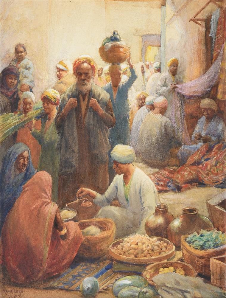 Frank Dean (1865–1947) At the Bazaar