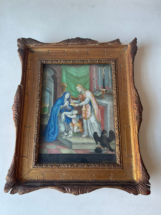 Italian School 17th Century "Holy Communion"