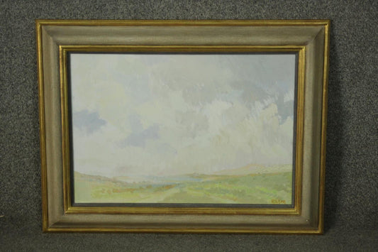 Gallipoli Plain by Chet Kalm 1925 - 2017 Oil on Canvas