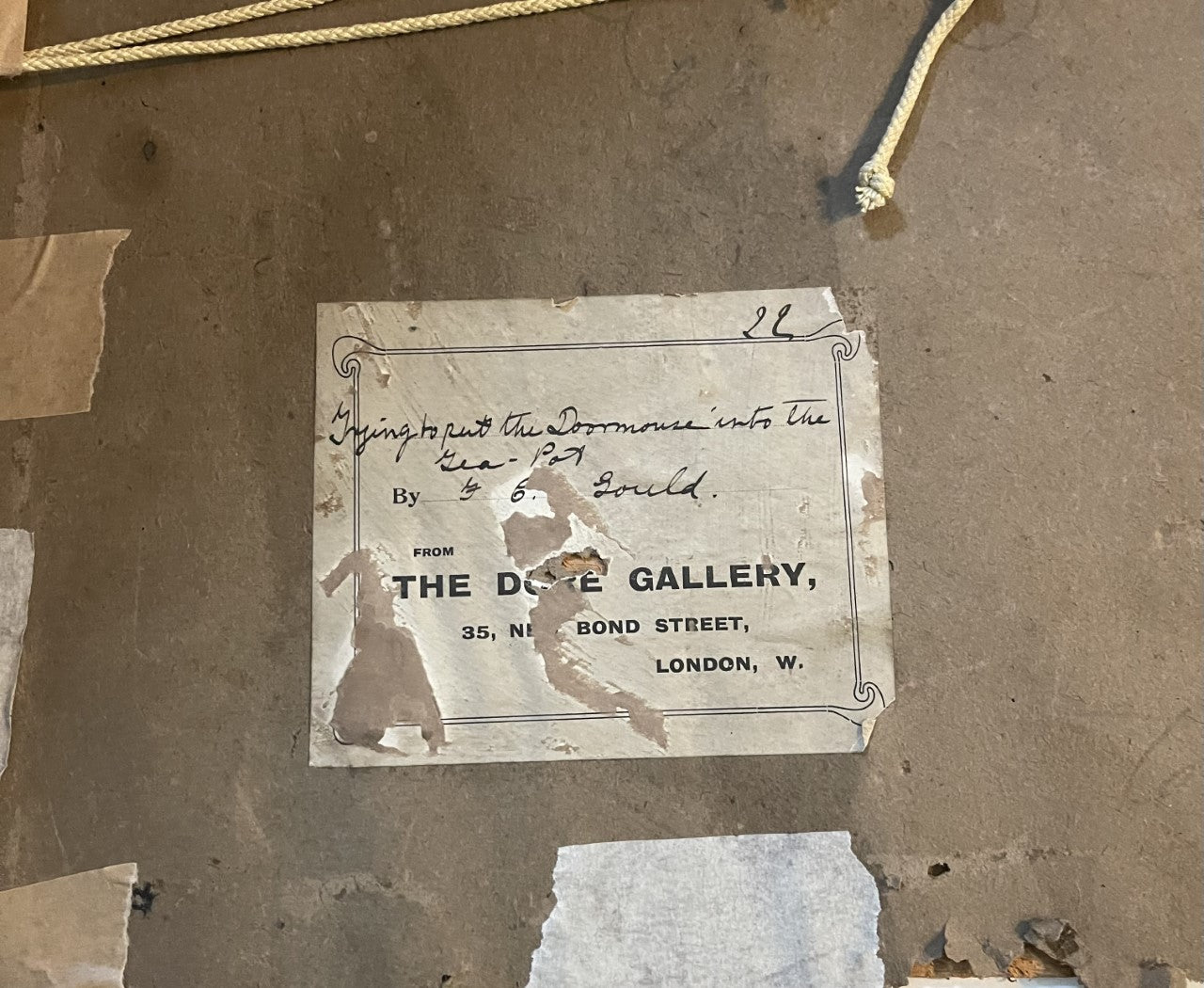 Sir Francis Carruthers Gould,( British 1844-1925) Original Pen and Ink - Alice in (Fiscal) Wonderland