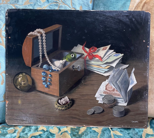 Graeme Inson (nato nel 1923) Tesoro australiano della natura morta degli anni '50 circa