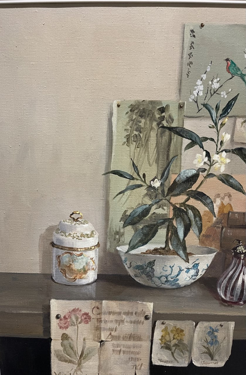 Deborah Jones 1921-2012  Oil on canvas - "Still Life"