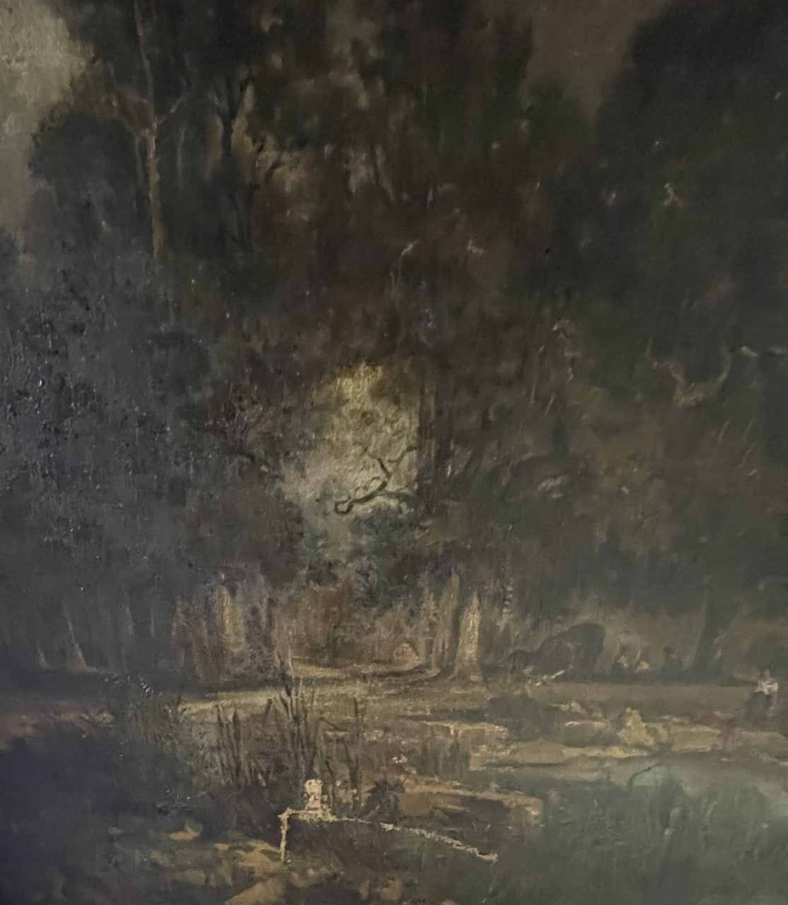 19th Century Oil On Canvas - Large French Landscape