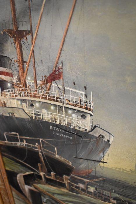 Arcadia Leaving Port by Robert G Lloyd