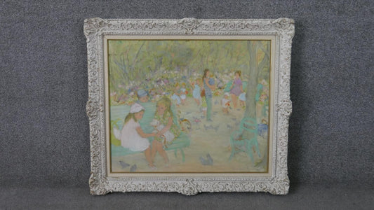 Children In the Park by Jocelyne Seguin