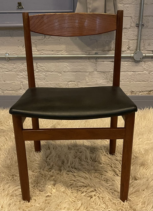 Tavolo da pranzo allungabile della metà del secolo e sei sedie - AH Mcintosh.