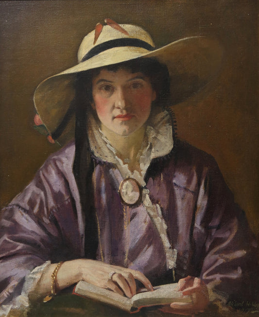 THE STRAW BONNET by Richard William West