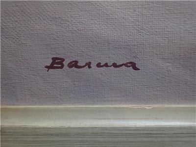 HANS SMATLAK BARMA 1903 - 1978 OIL ON CANVAS - ALPINE MOUNTAIN SCENE C1950S