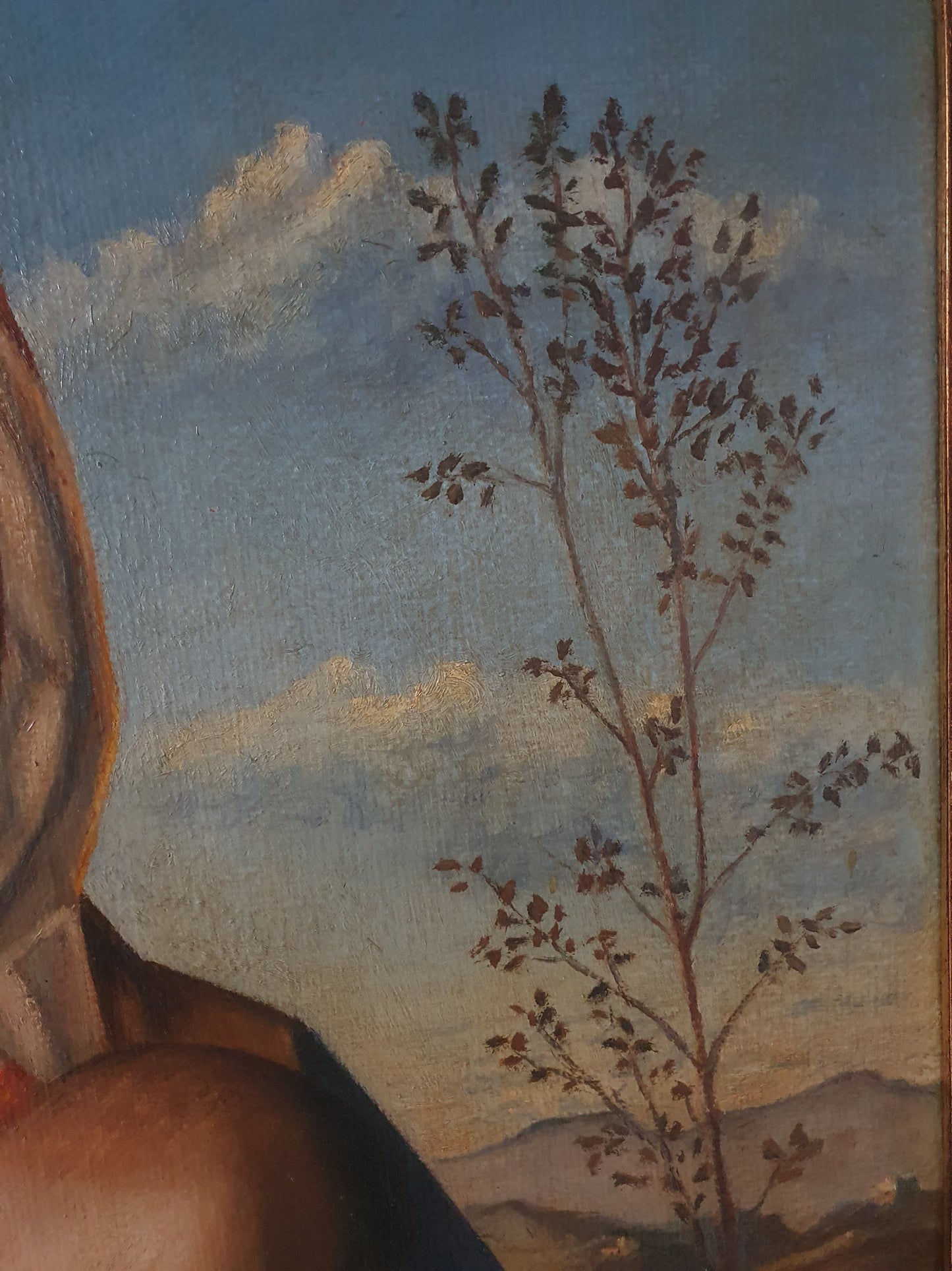Inizio XIX secolo 1510 Grand Tour rinascimentale Rappresentazione della Madonna col Bambino di Giovanni Bellini detto il Giambellio, Venezia 1430-1516<p></p>