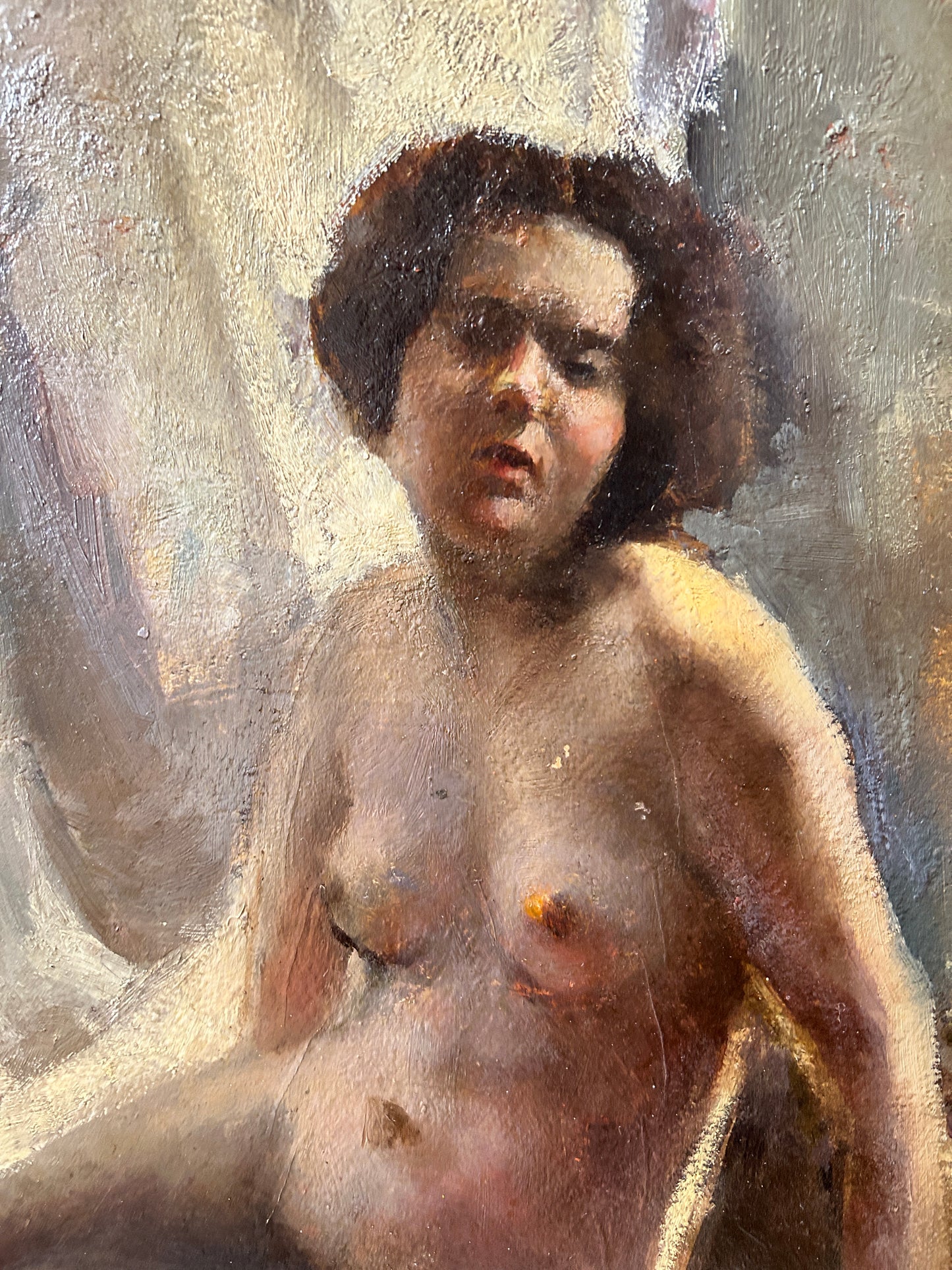 Nude Att Telemaco Signorini 1825-1901