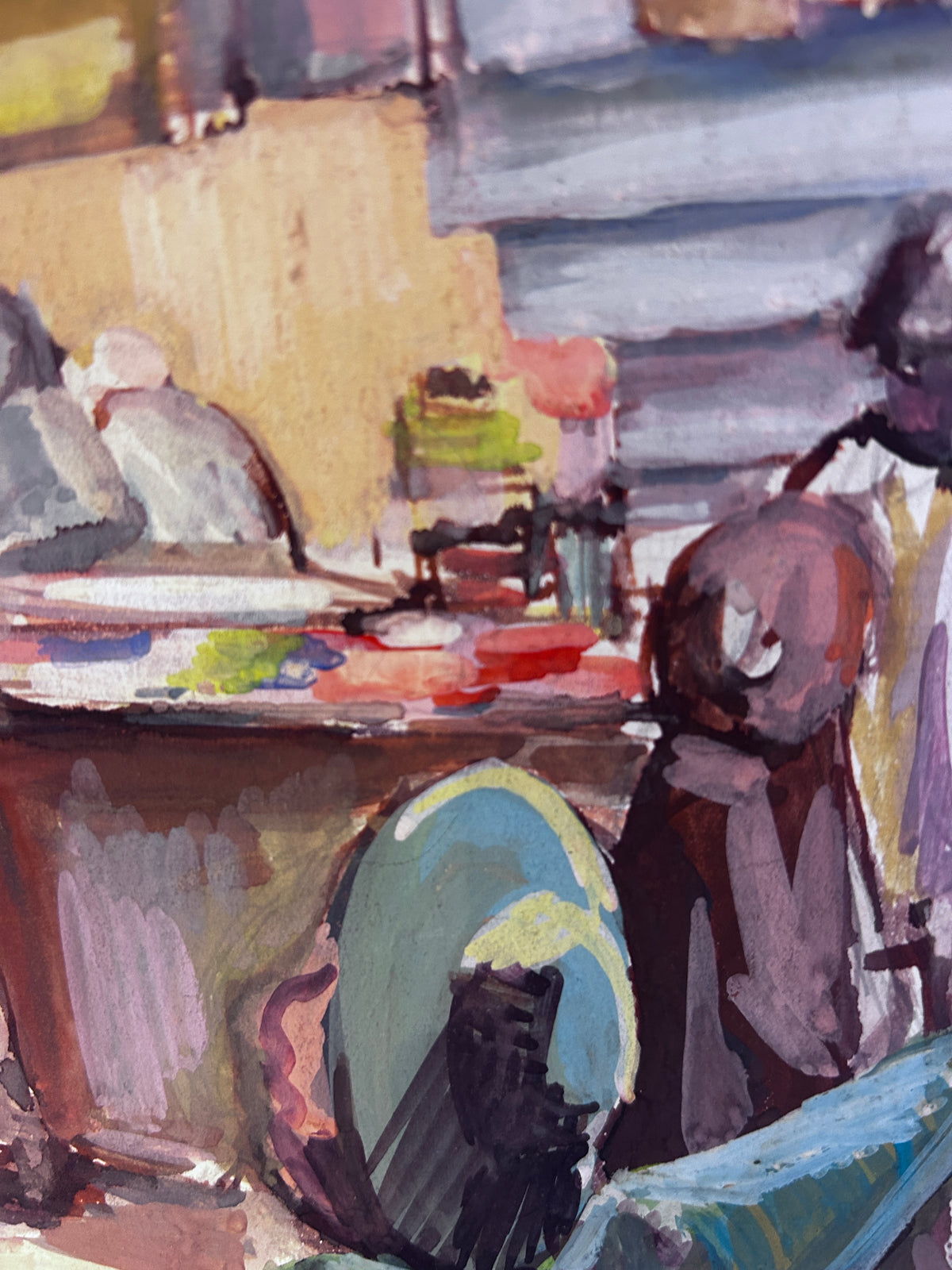 British Mid Century W.H. Smith Interior Scene