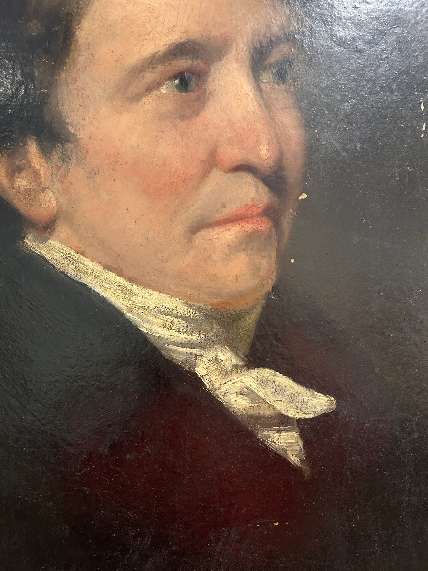Early 19th Century Portrait of a Happy Gent