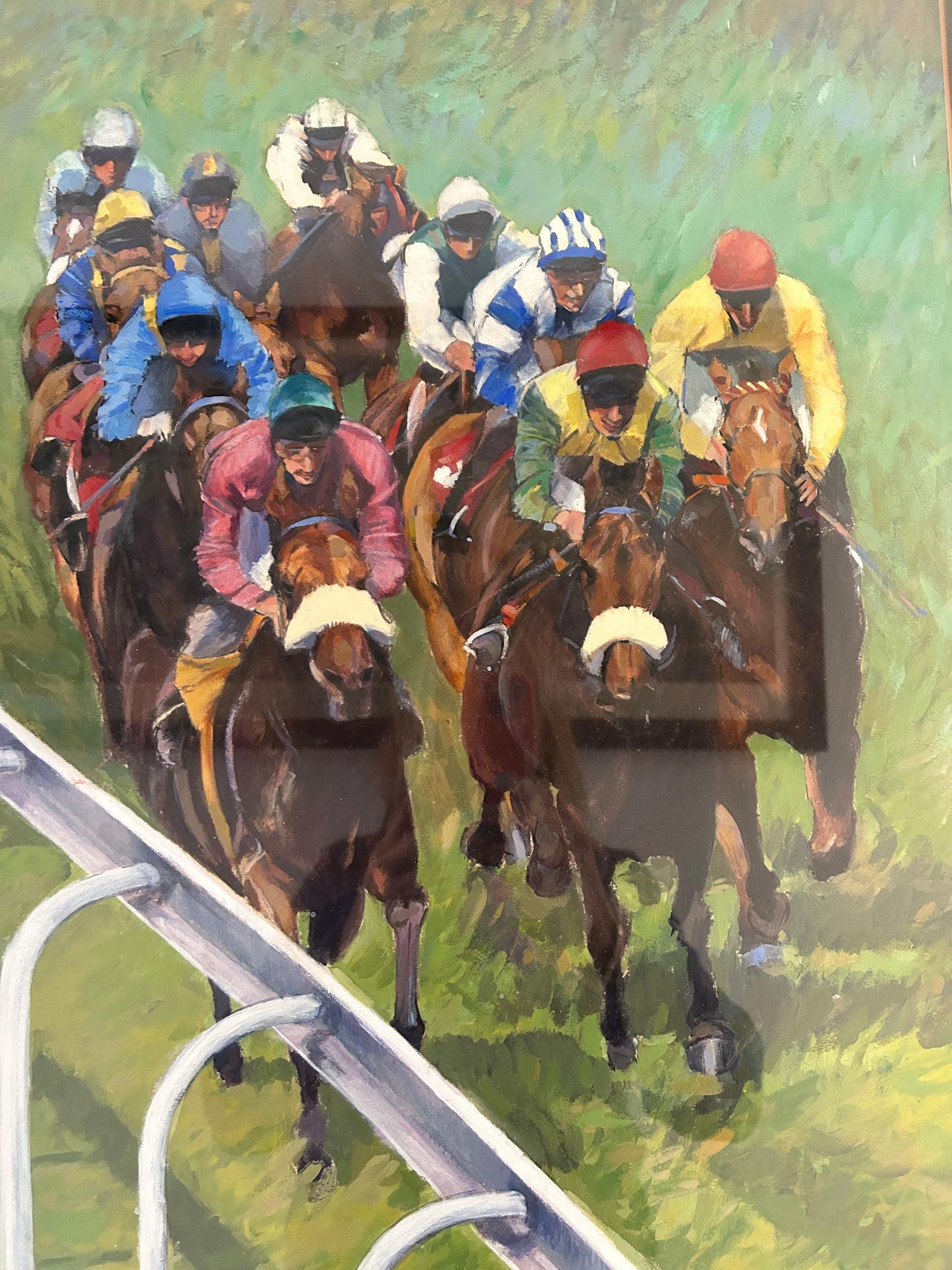 “Ready to Swoop - Epsom” by Barry Hobson