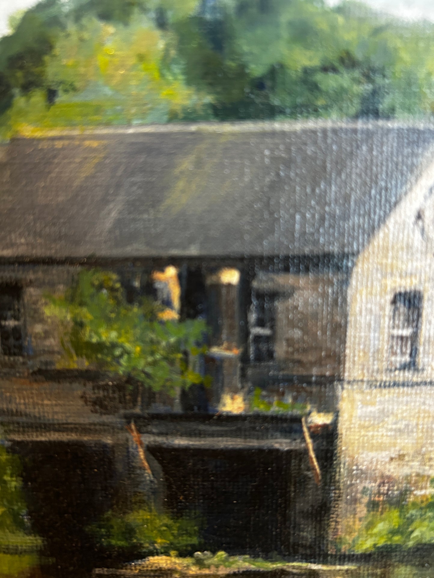"Summer In Pollock Park"  Oil Painting