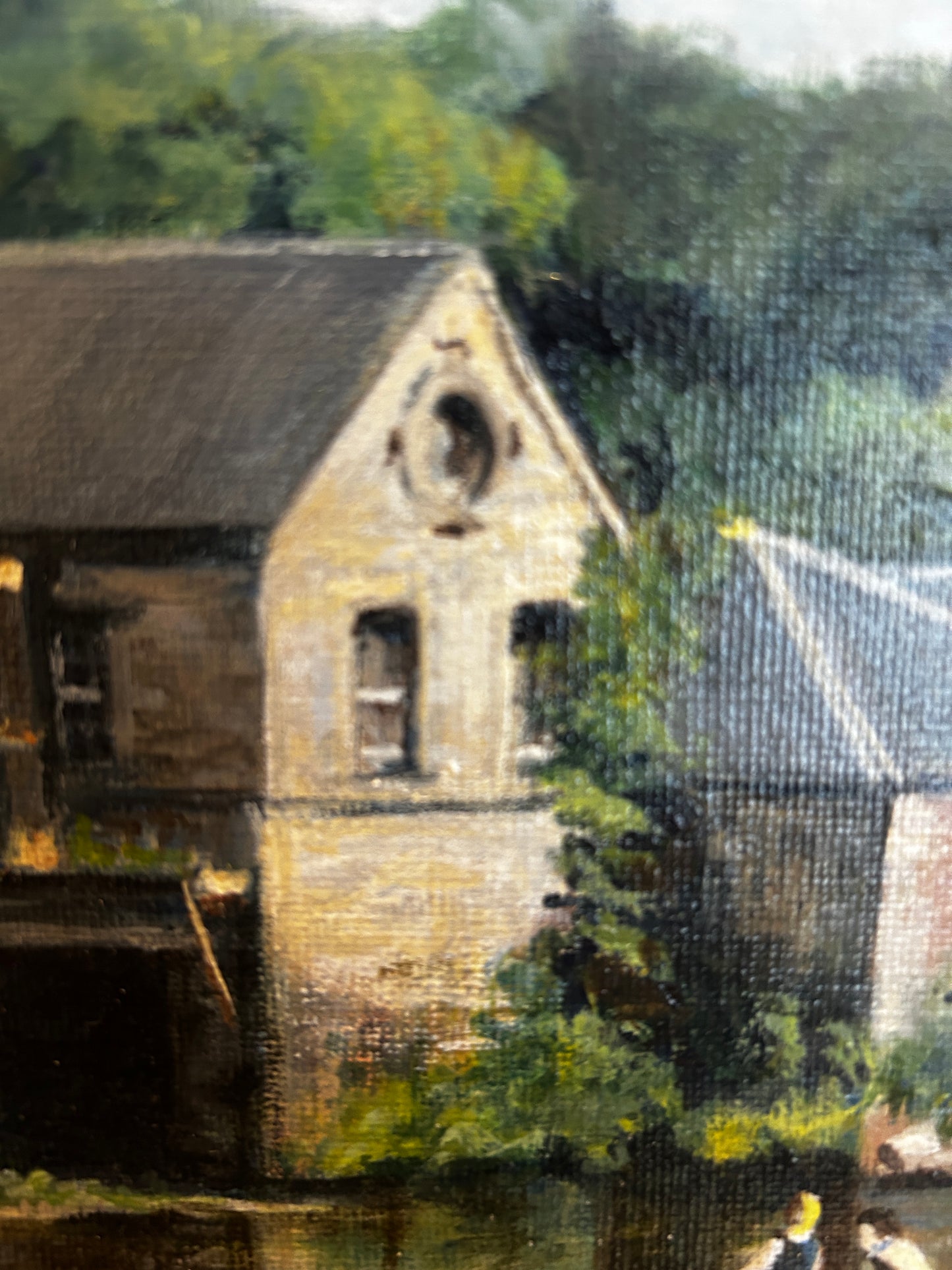"Summer In Pollock Park"  Oil Painting