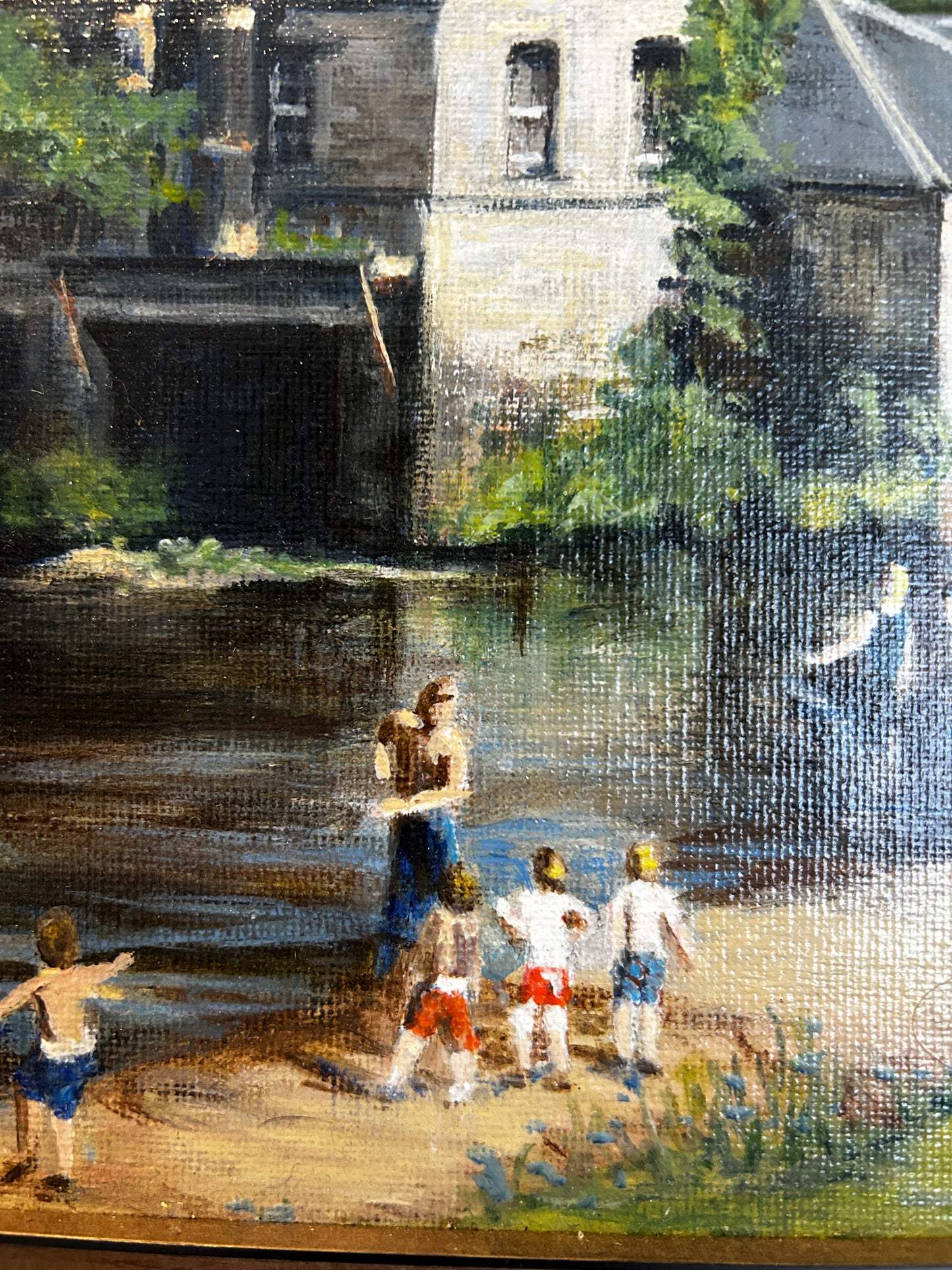 "Summer In Pollock Park"  Oil Painting