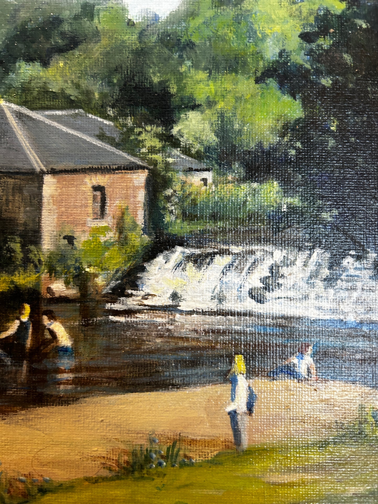 "Summer In Pollock Park"  Oil Painting