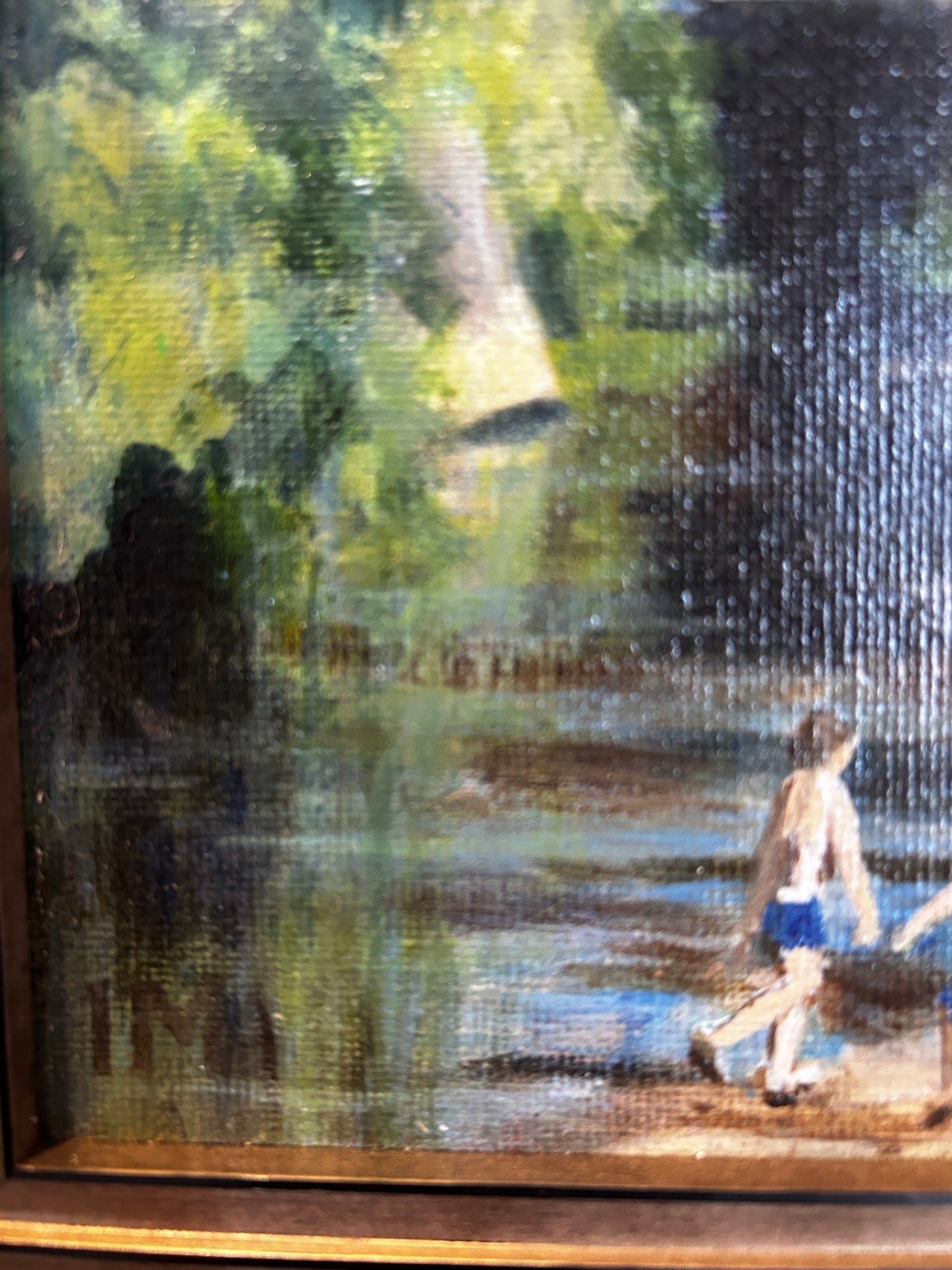 "Summer In Pollock Park"  Oil Painting