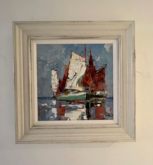 Sailing Boats by Frank Getty