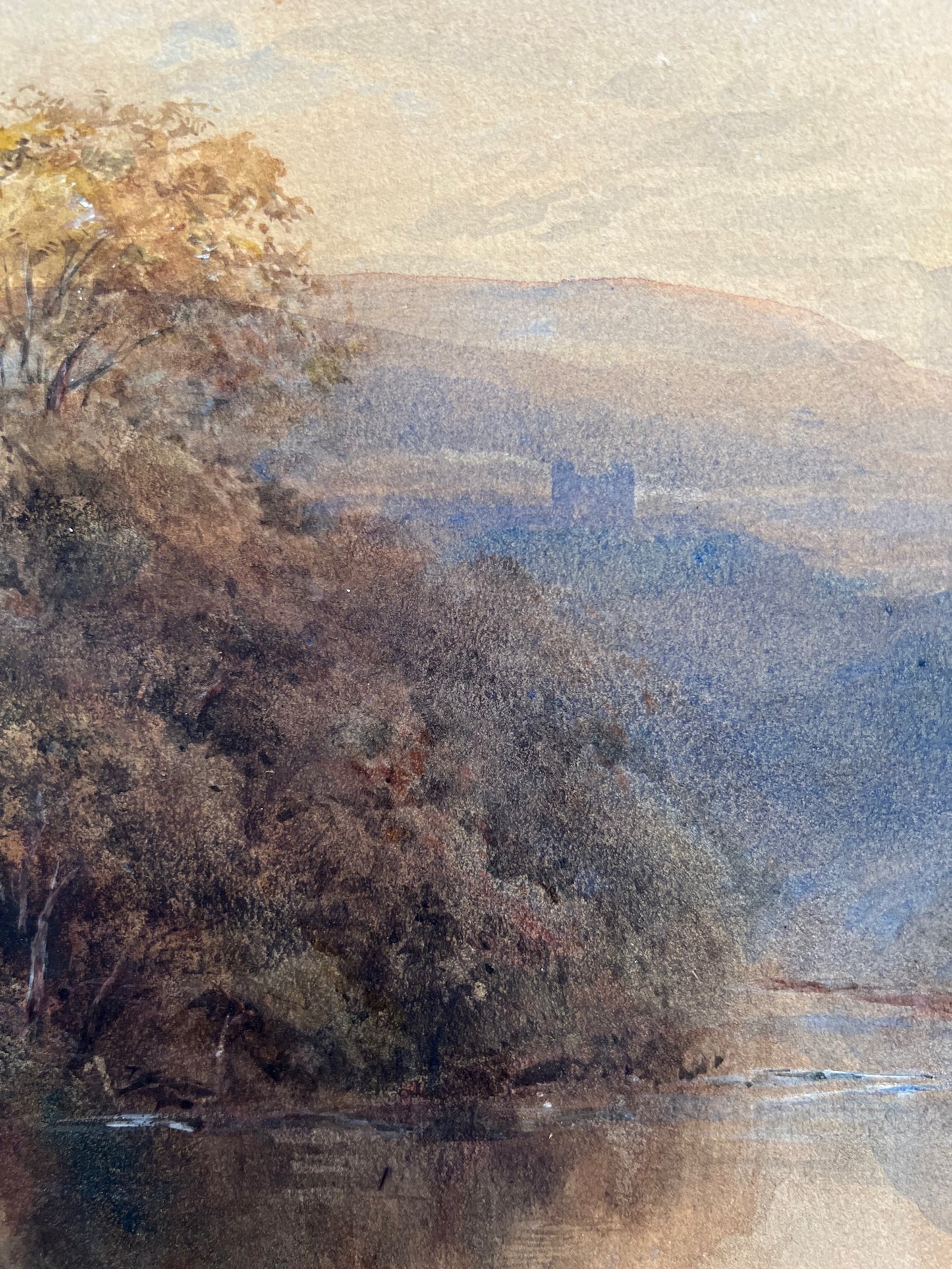 Barden Tower, Wharfedale (Yorkshire) by Edward Tucker 1830 - 1909