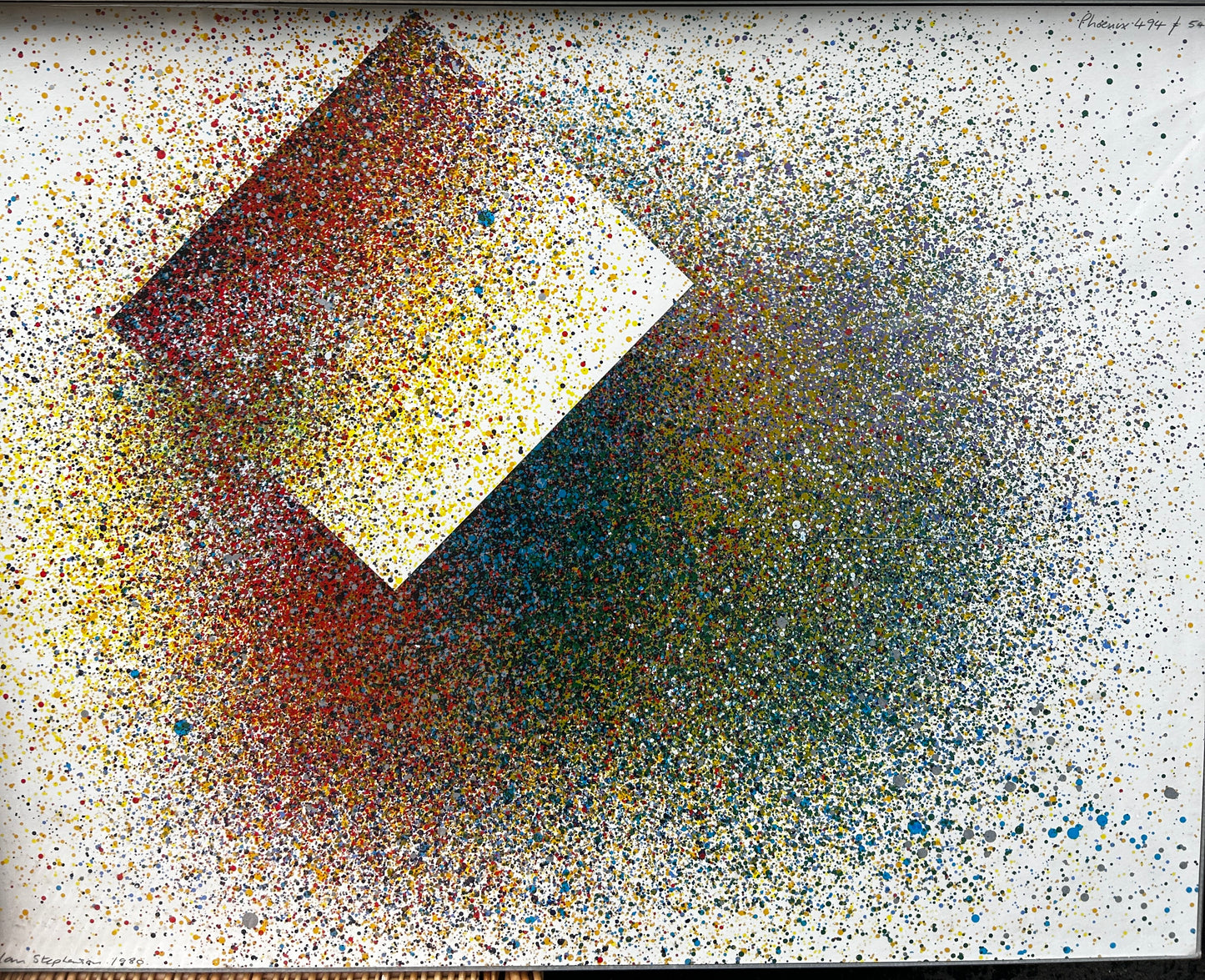 A Set of Abstracts by Ian Stephenson RA (British 1934-2000)  Signed