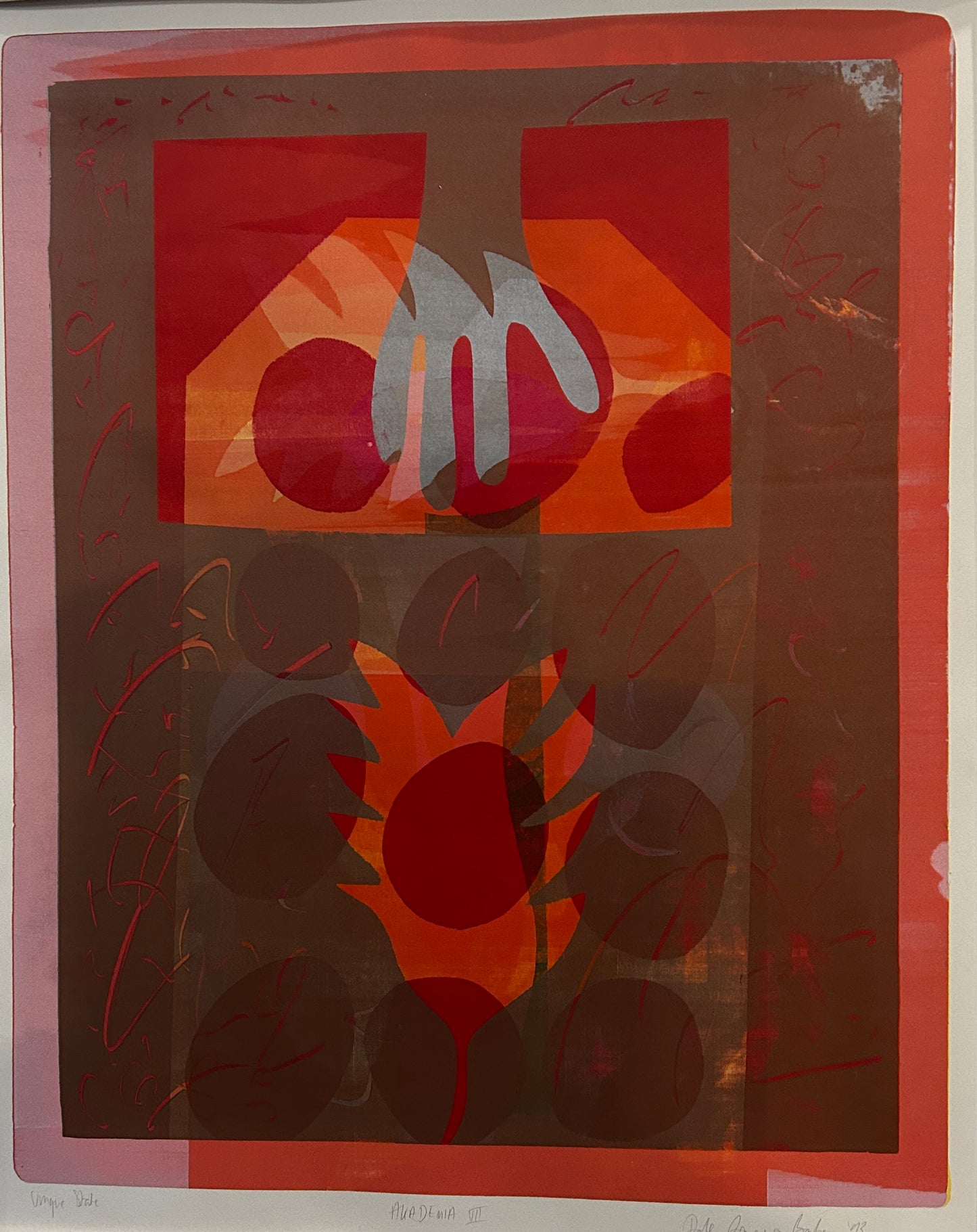 Dale Devereux Barker origianl Screenprint