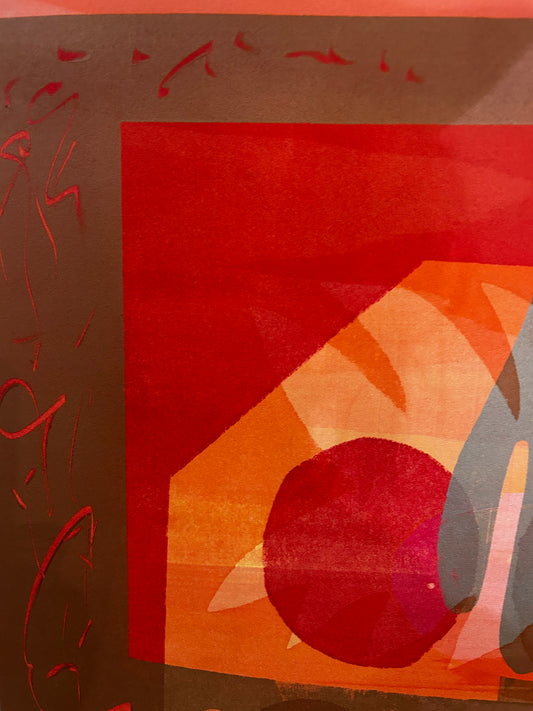 Dale Devereux Barker origianl Screenprint