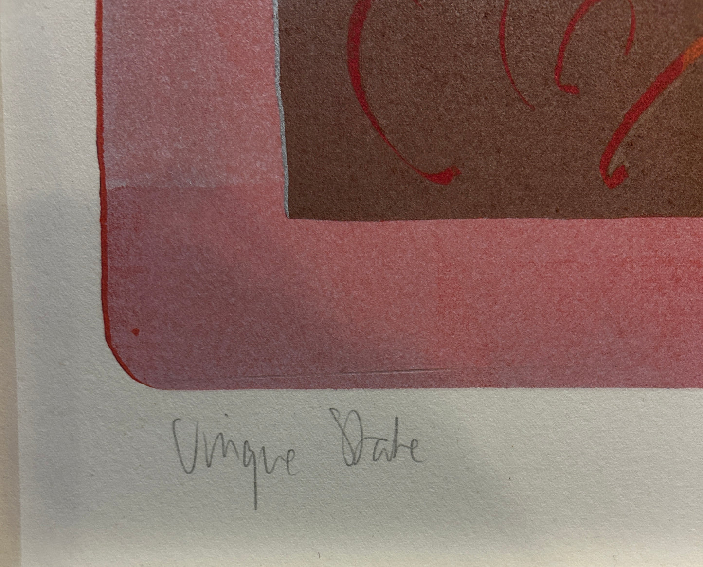 Dale Devereux Barker origianl Screenprint