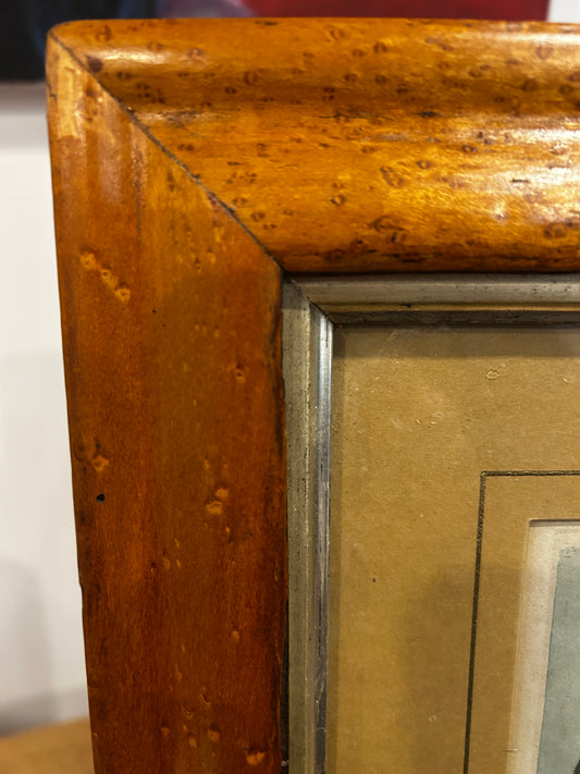 John Kay (1742-1826) "Examination" Georgian Print in a Maple frame