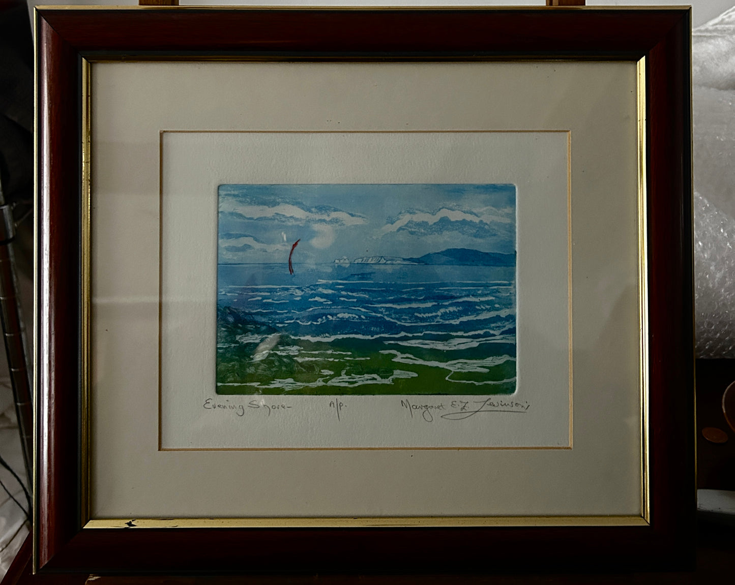 MARGARET E. L. LEVINSON Signed ETCHING