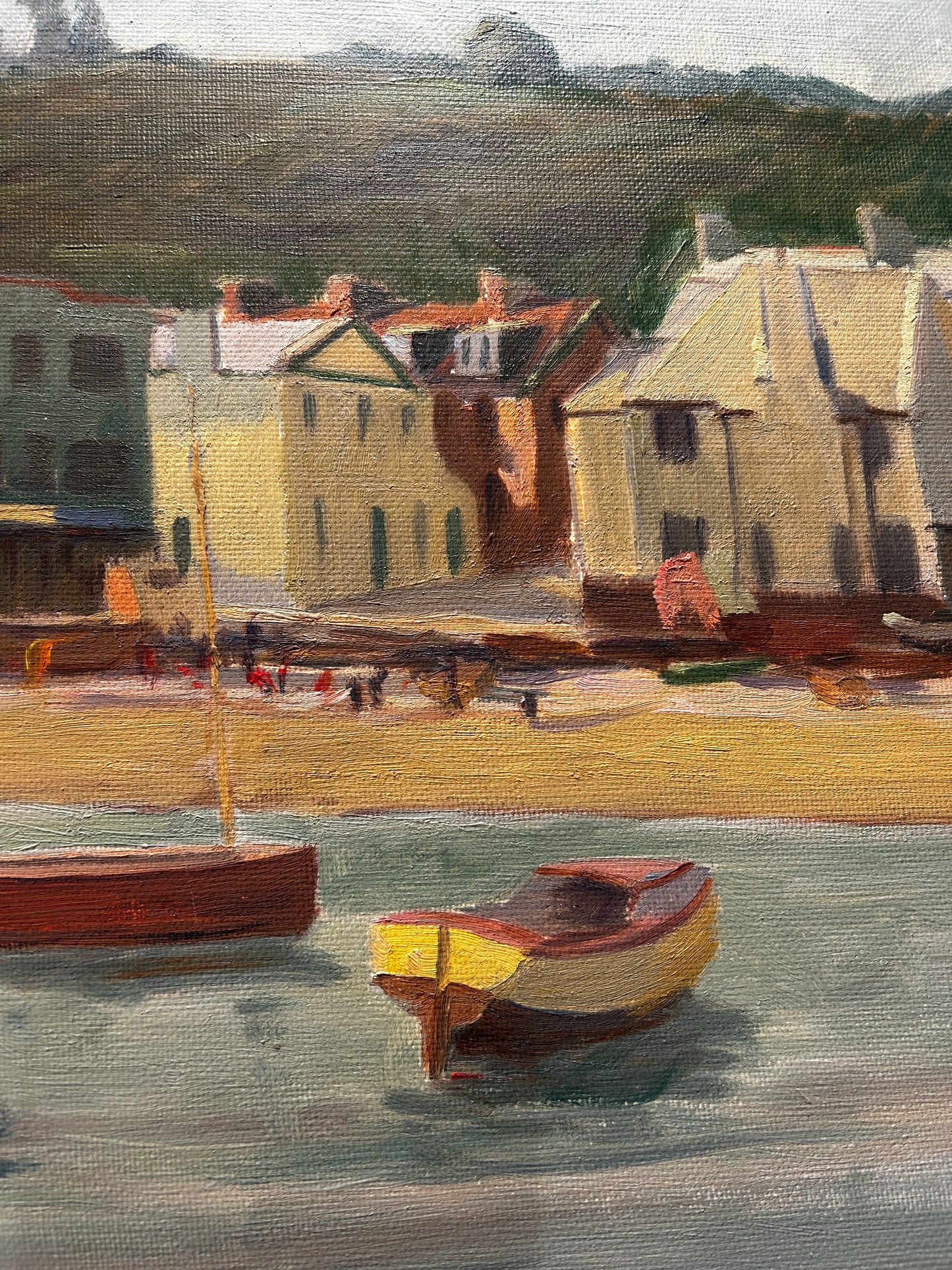 Mid century Oil on Board of Southwold