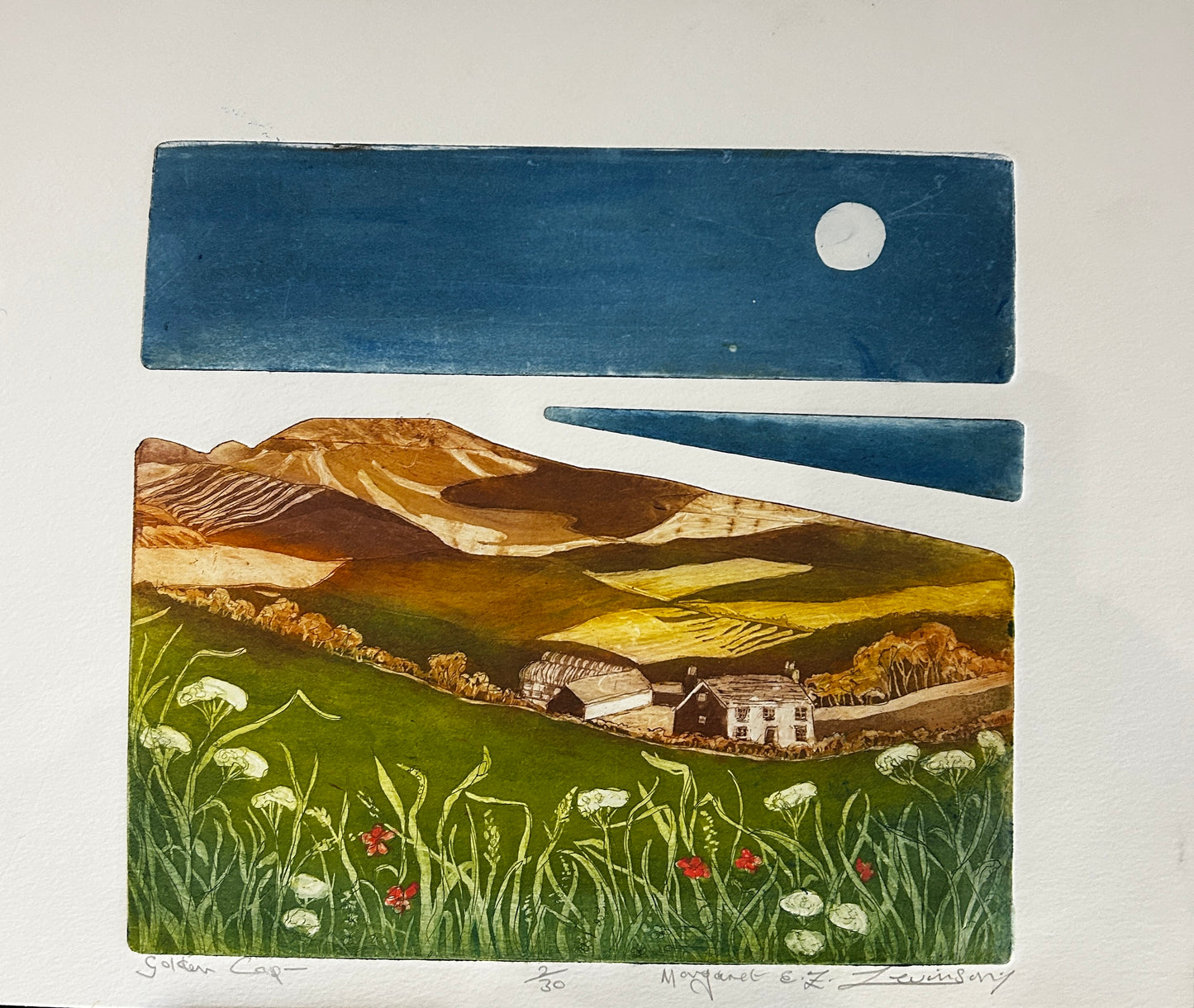 Golden Cap by the British Artist Margaret Estelle Zelda Levinson
