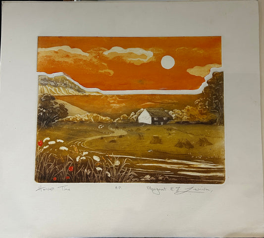 Harvest Time by the British Artist Margaret Estelle Zelda Levinson