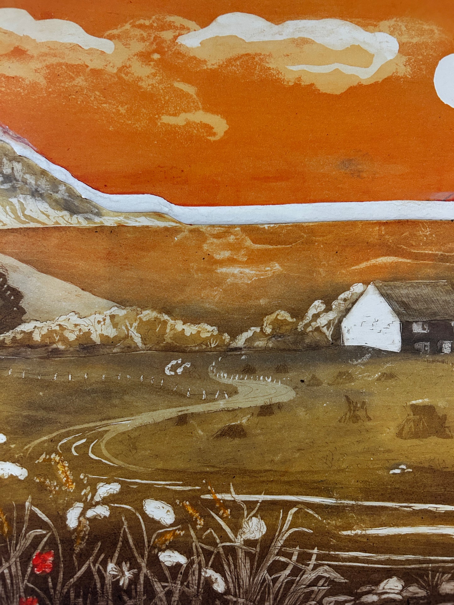 Harvest Time by the British Artist Margaret Estelle Zelda Levinson