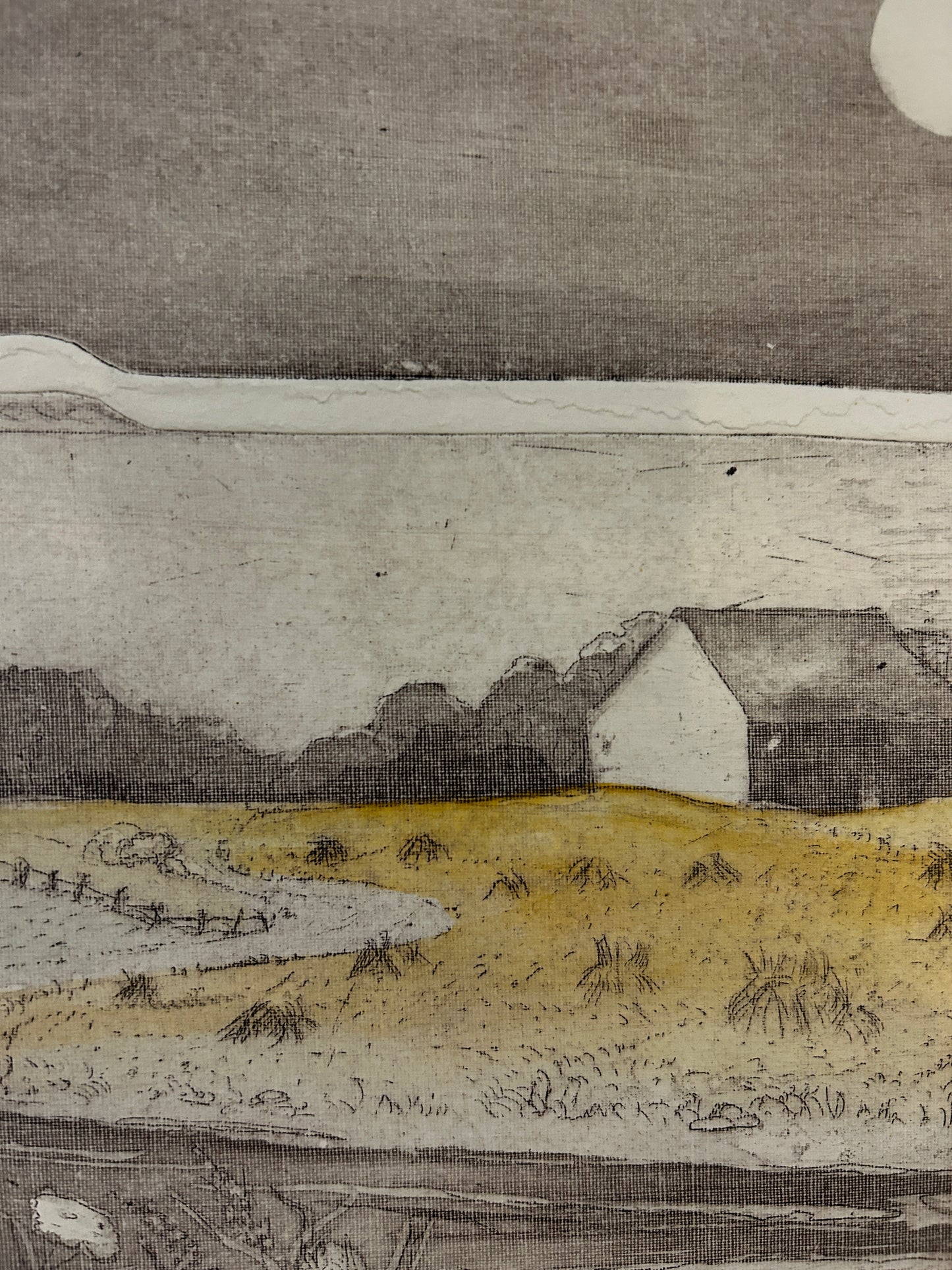 Dorset Farmhouse II by the British Artist Margaret Estelle Zelda Levinson