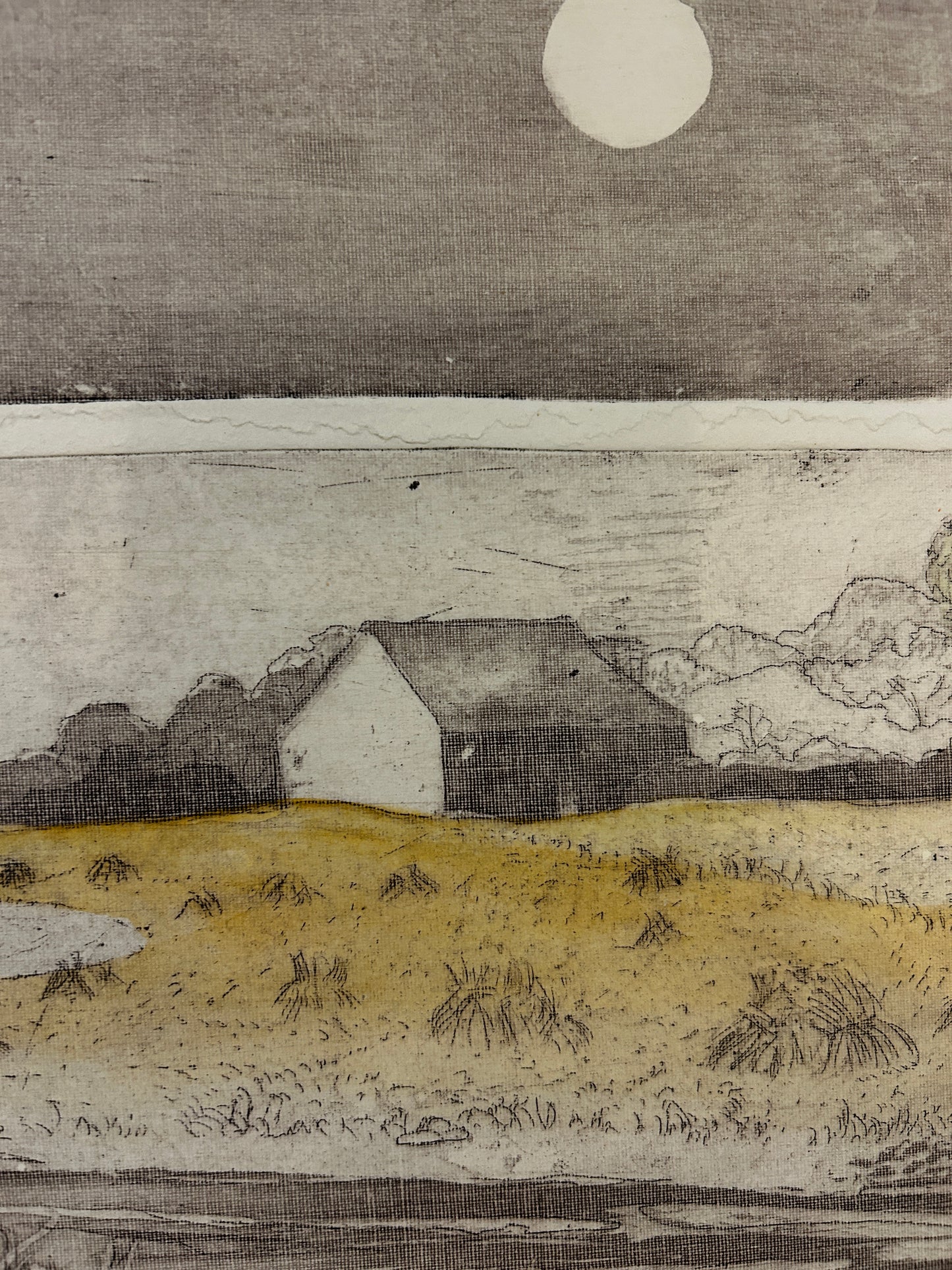 Dorset Farmhouse II by the British Artist Margaret Estelle Zelda Levinson