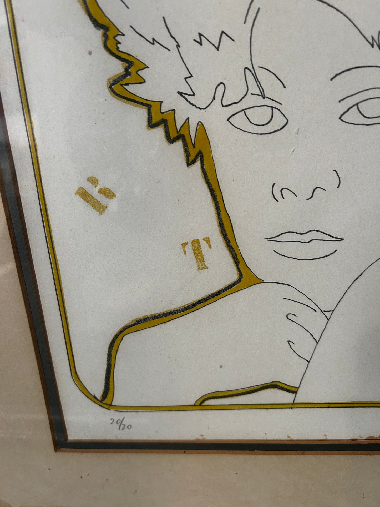 Signed and Numbered Lithograph by the Renowned Design Artist Mario Villa