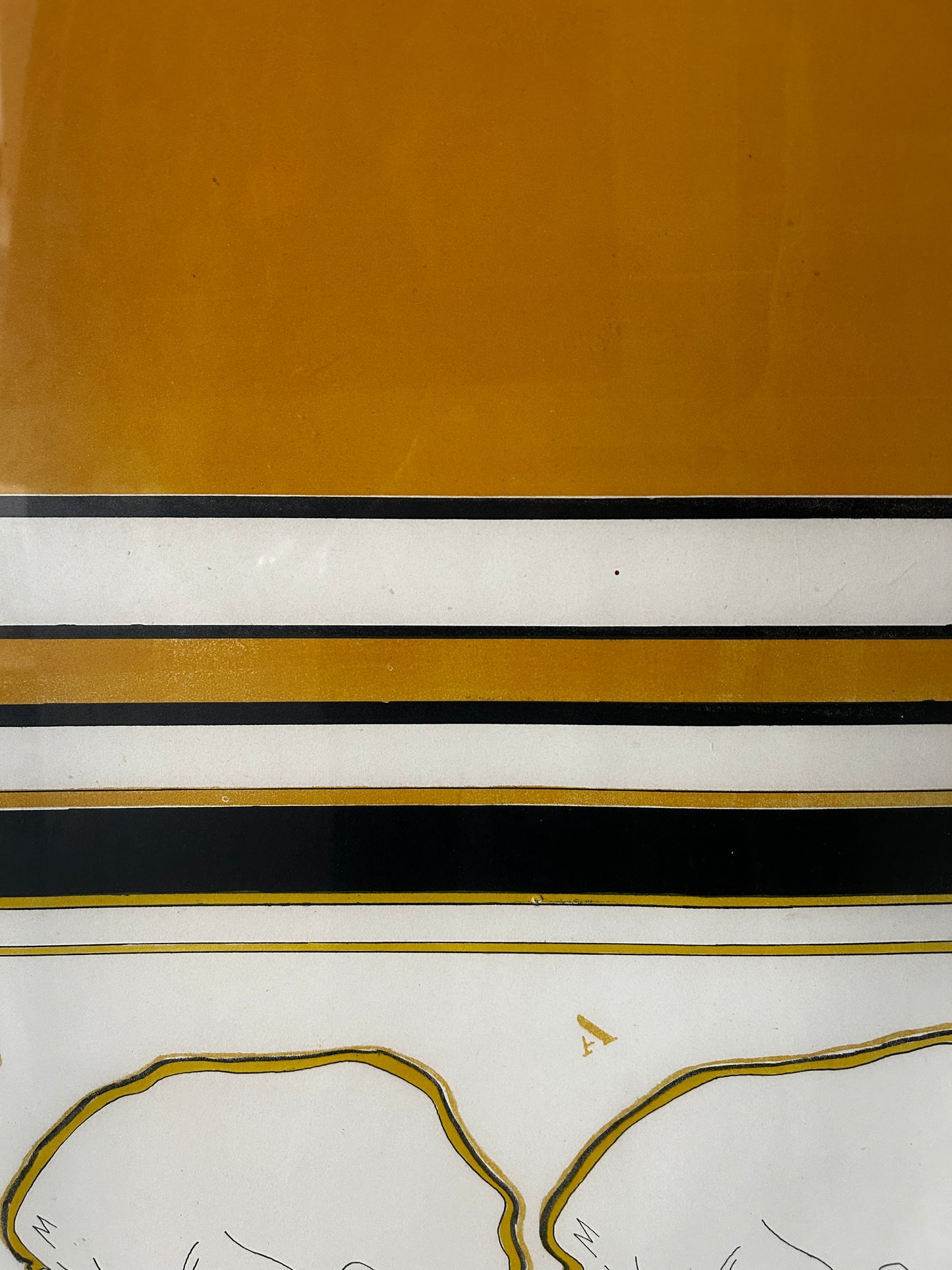 Signed and Numbered Lithograph by the Renowned Design Artist Mario Villa